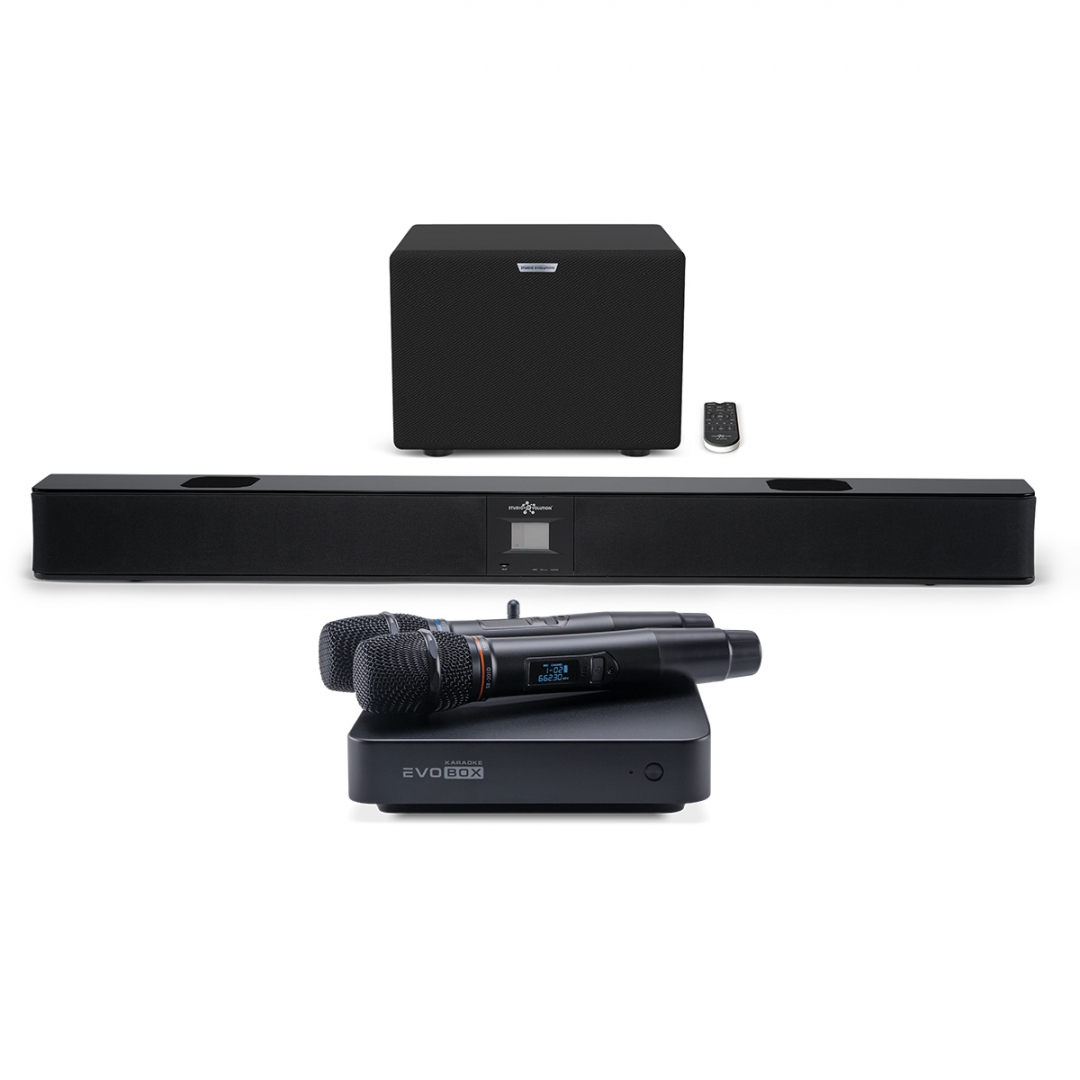 караоке-комплект EVOBOX Plus + EvoSound Bar (саундбар с караоке) в Нальчике