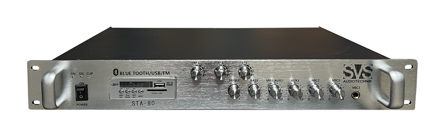 SVS Audiotechnik STA-80 Микшер-усилитель для систем Public Address в Нальчике